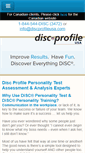Mobile Screenshot of discprofileusa.com